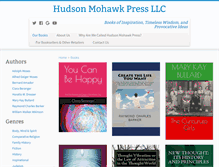 Tablet Screenshot of hudsonmohawkpress.com
